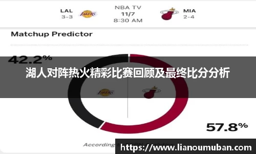 湖人对阵热火精彩比赛回顾及最终比分分析